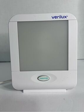 Verilux HappyLight White SAD Light Therapy Lamp